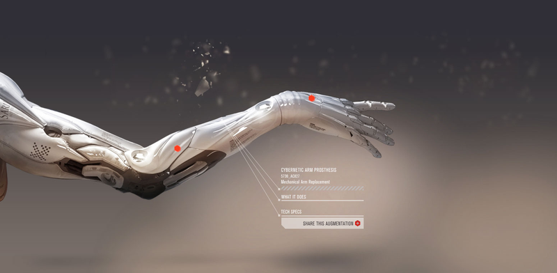 Illustration for article titled Deus Ex's Cyborg Future Is Oh So Pretty
